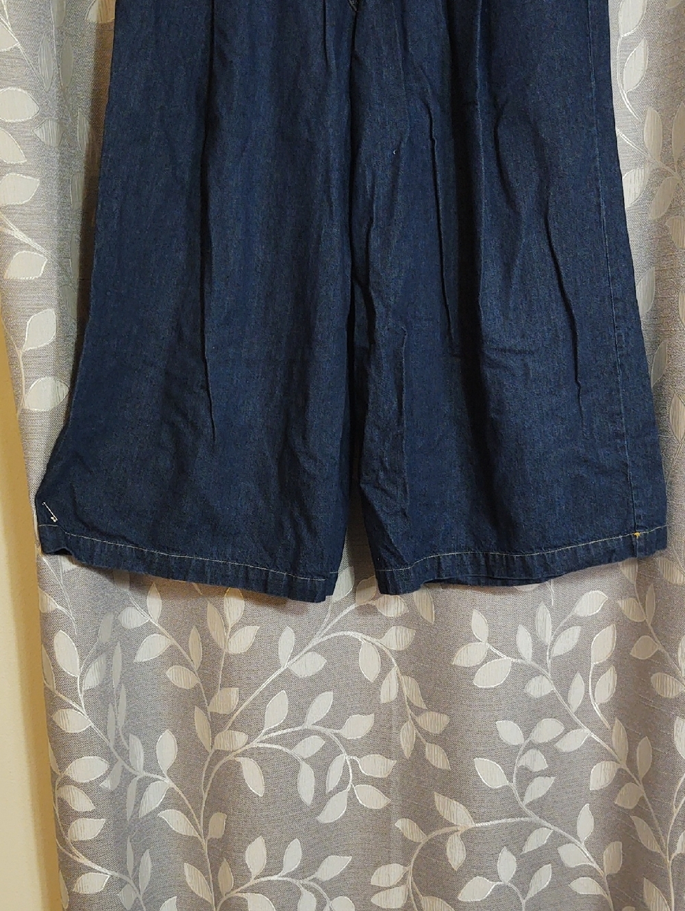 Ivy Jane Wide-Leg Dark Blue Women's Jeans Culottes size M - Picture 3 of 7